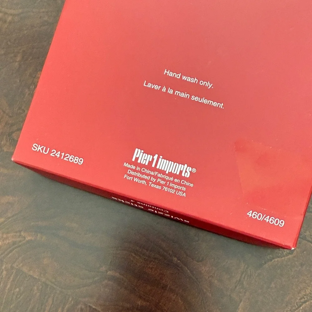 Pier 1 Holiday Red and Green Stir Sticks